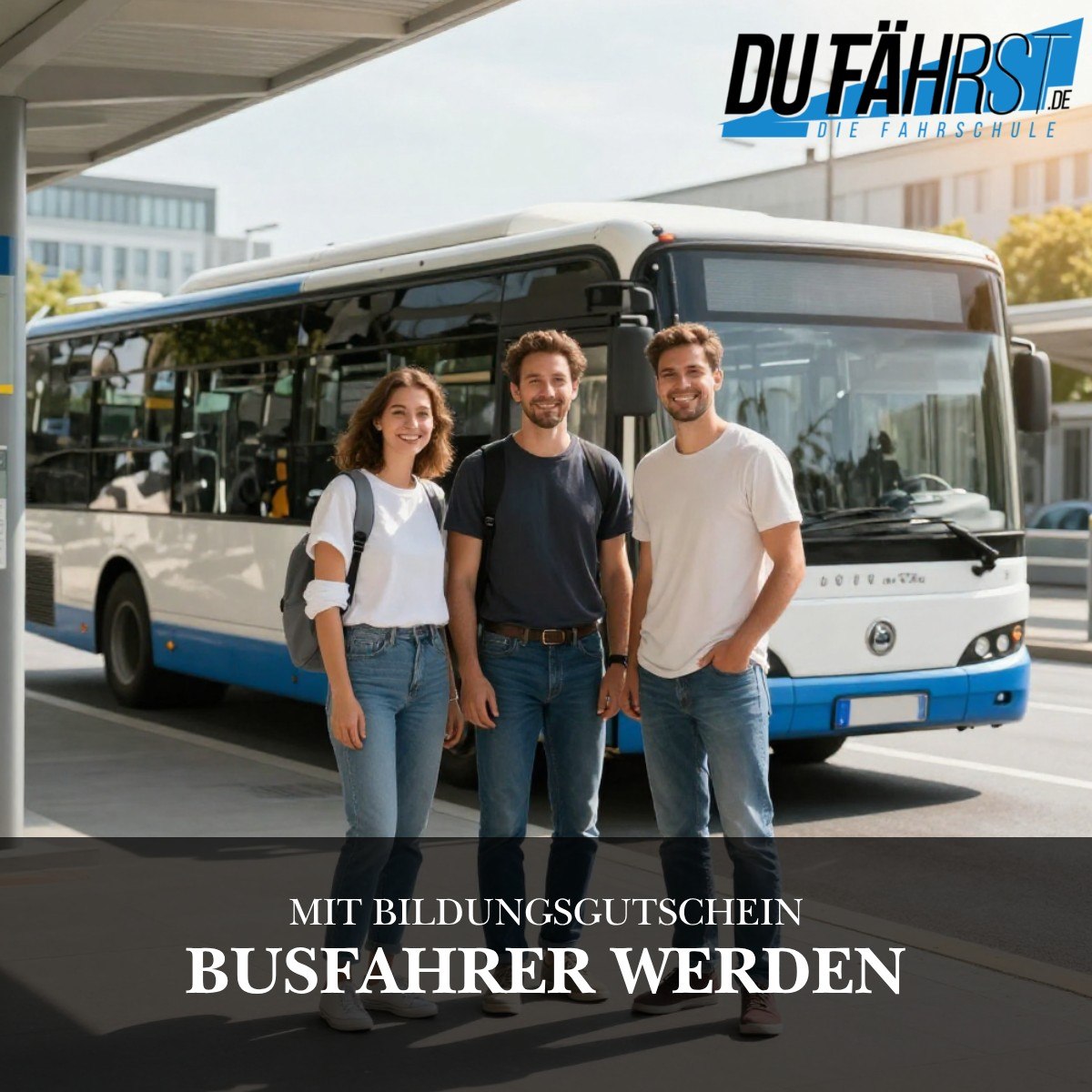 Vorteile DU FÄHRST Fahrschule — LKW BUS Führerschein Bildungsgutschein